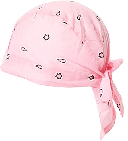 EMMEBi bandana bambino neonato cotone estivo (Rosa)
