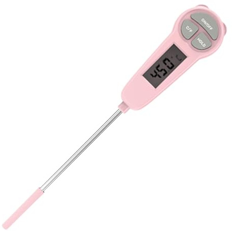 Generic Digital Water Temperature Probe | Food Temperature Meter | LCD Screen Thermometer for Picnics & BBQs