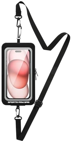 6.9 Running Armband Phone Holder, Waterproof Crossbody Phone Bag Multi-purpose Sweatproof Pouch for Women/Men Sports Walking Jogging Armband for iPhone16 15 14 13 12 Pro Max Samsung S25 Ultra