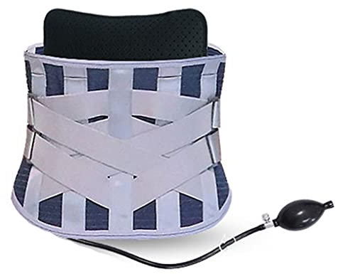 back support self-heating heating therapy with airbag belt waist brace corrector spine shoulder lumbar correction