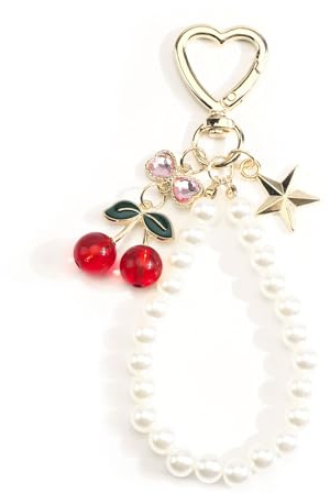 Porte-Clés Personnalisé Pour Femmes Avec Chaîne En Perles, Porte Bonheur, Bijou De Sac Pour Clés, Voiture, Maison, Idée Cadeau Anniversaire Ou Crémaillère, Petit Cadeau Rigolo Pour Collègue