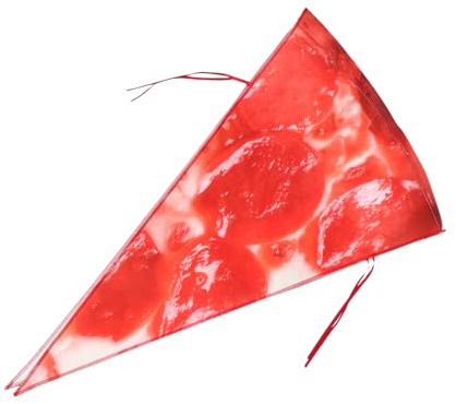 WRITWAA Hilarious Pizza Costume for Adults Funny Food Themed Outfit for Halloween and Parties Easy to Clean Unique Design for Cosplay Events and Celebrations