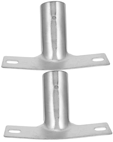 Homoyoyo 2pcs Iron Broom Handle Brackets Replacement Clips for Push Broom Handles Ergonomic Design for Enhanced Cleaning Comfort and Efficiency Compatible with Extension Poles