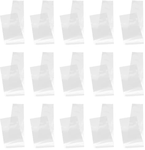 Pochette Plastique Transparente pour Cravates Homme 50 Pcs 77x10cm
