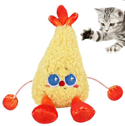 Juguetes interactivos para gatos Comida frita para entrenamiento de