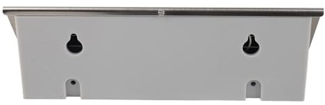 Generic Luz Solar para Número de Casa, Diseño Elegante, Placa de Dirección de Acero Inoxidable para Granjas de Patio Doméstico, 6,7x5,2 Pulgadas