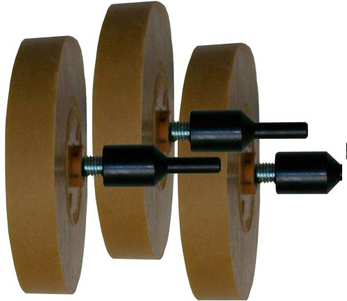 Lackierzubehör 3 Zierstreifen Radierer Folienradierer mit Adapter 88mm