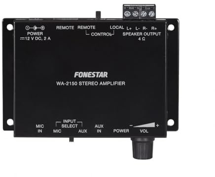 FONESTAR WA-2150 Amplificador estéreo Compacto