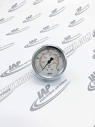 81296253 0-400PSI 1/4 NPT Gauge for Air Compressors