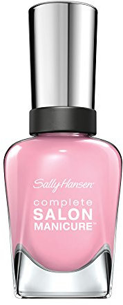 Sally Hansen Complete Salon Manicure Nagellack, Farbe 523, Aflorable, pastel pink, 1er Pack (1 x 15 ml)