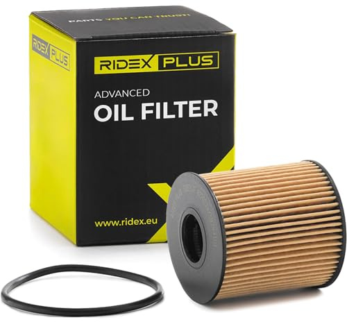 RIDEX PLUS Ölfilter Motorölfilter Filtereinsatz 7O0017P Kompatibel mit FORD FOCUS III Turnier Kuga Mk2 DM2 MONDEO IV Turnier BA7, FIAT Ducato Kastenwagen 250, 290, MINI Schrägheck R56