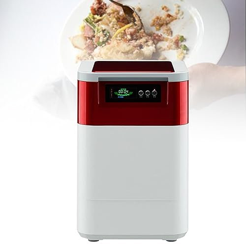 ZHJOPP Kitchen Compost Bin with 3.3L Capacity - Smart Food Composter for Apartment Countertop, Odor-Free, Ultra-High Temperature Drying Indoor Machine