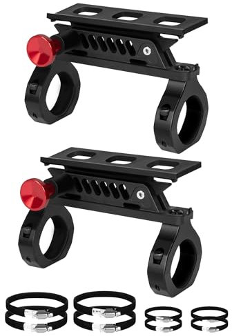 ZIDIYORUO UTV Feuerlöscher-Halterungs-Kits, Schnellspanner-Rollbügel-Feuerlöscher-Halter, passend für 4,4 cm - 5,1 cm Überrollkäfig, kompatibel mit Polaris RZR/Maverick Can Am X3/Kawasaki/Talon