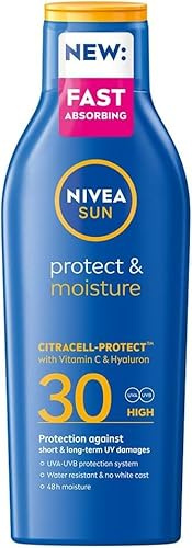 NIVEA SUN Solkräm Protect & Moisture Sun Lotion SPF30 200 ml