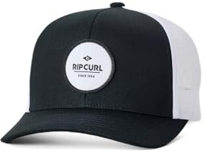 Rip Curl Curve Peak, Structured Trucker Hat, Mesh Snapback Baseball Cap for Men, Adjustable - Chapeau - Homme