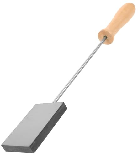 KOCKSHION Graphit Gussform für Kupferguss mit Vielseitigem Werkzeug aus Graphit Präzise Verarbeitung für Lampworking und Selbstgemacht Projekte Silberfarbene Barrenform zum Gießen