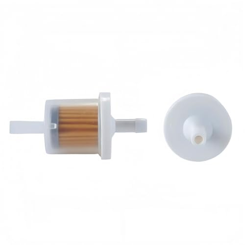 Hoite 2 st 40 mikron 1/4 tum inline bränslefilter för Briggs och Stratton 691035 493629 kompatibel med Kawasaki 49019-0027 Toro MTD Craftsma