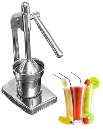 Exprimidor manual de hierro fundido,Exprimidor manual de cítricos | Prensa de frutas multifuncional Lima Naranja Pomelo Cocina Bar Extracción de jugo