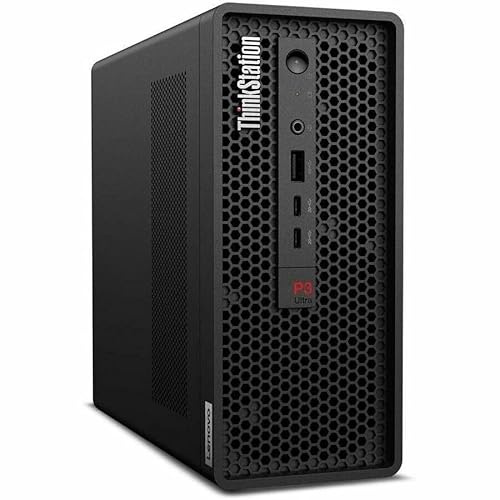 Lenovo ThinkStation P3 Ultra Gen 2 30J50033US Workstation - Small Form Factor - Intel Core Ultra 9 2nd Gen 285 - vPro Technology - 32 GB RAM - 1 TB SSD - Intel W880 Chip - Windows 11 Pro - Black