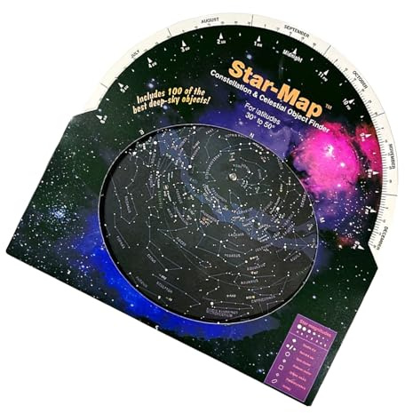 Dettagliato Astronomico Wheel Star Locator per uso educativo nelle scuole e club scientifici Migliorare Apprendimento Astronomia Grafico Mappa