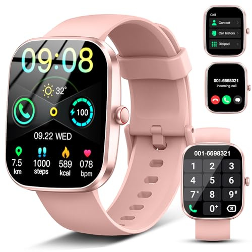 Smart Watch, 2026 HD 1.91 Bluetooth 5.4 Calling Smartwatch for Men Women