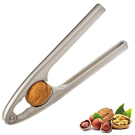 Westmark Schiaccianoci, Monopol Edition, materiale pesante, lunghezza: 17,8 cm, zinco pressofuso, finitura opaca, Trangolo, argento, 16723360