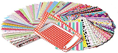 Zink Autocollants colorés, amusants et décoratifs avec des bordures de photo pour des projets de papier photo 2x3 - paquet de 100