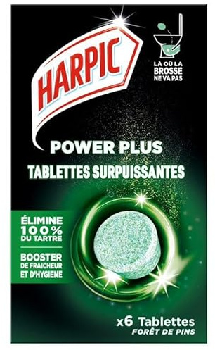 HARPIC Power Plus Active Frische Tabs, 6 Stück