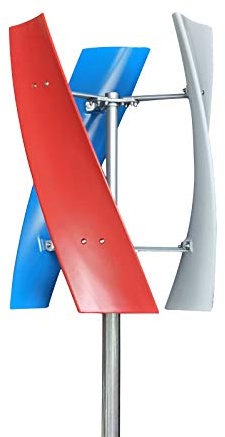 400W 12V/24V windrad stromerzeugung Windräder Wind Strom Generator Generators Windkraftanlage Vertikal Windturbinen Bausatz für Heimgebrauch Straßenlampen Boot Windmühle (12V)