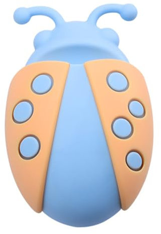 POPETPOP Silikon-badewasserbürste Für Junge Mädchen Weiche Haarwaschbürste Mit Massagefunktion Rundes Design Für Empfindliche Kopfhaut Für Badewanne Zufälligen Farben Erhältlich