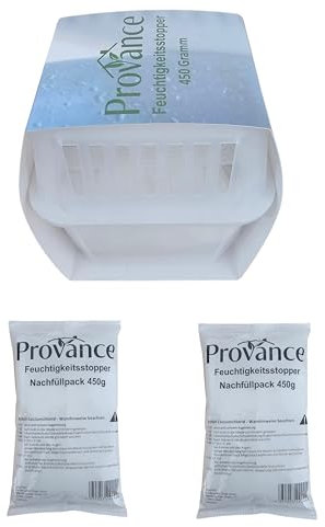 2-12 Boxen XL Luftentfeuchter Sets mit 2x450g Granulat Raumentfeuchter Entfeuchter (1x Box plus 2x 450g Granulat)