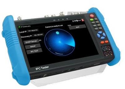 Probador de monitores CCTV, 9800 Movtadhs Plus Monitor Poe Tester Tester De Cable De Red Cctv Monitor De Prueba Rj45 Cftv Tester Monitor Cámara Ip Tester(IPC-9800MOVTADHS)