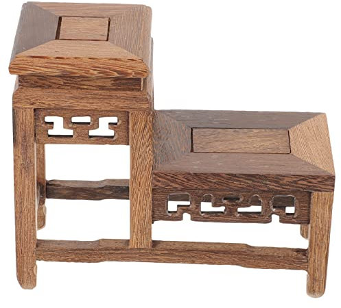 VICASKY Espositore Vintage Per Piante Con Supporto Decorazione Per La Casa Vaso Antico Alzata Per Piante In Vaso Scaffale Per Fiori Espositore A Più Livelli Centrotavola