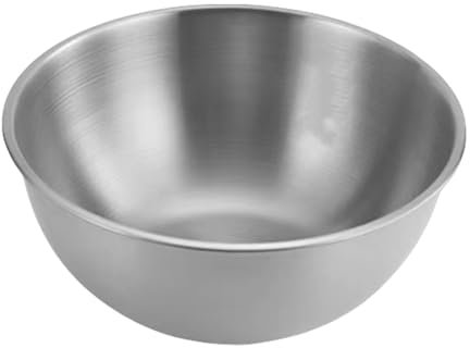 Insalatiera in acciaio inox, 25 cm, ideale per riso, tagliatelle e lamian, contenitore per alimenti da cucina