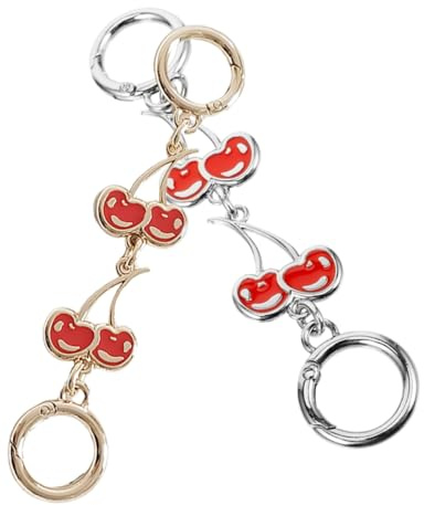 NUOBESTY 2piezas Accesorios Para Correas De Bolso Cadena Para Monedero Correa De Cadena Para Bolso Para Usar Eventos Sociales y Cotidianos Diseño De Cherry y Material