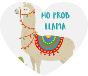 Niedlicher Cartoon-Lama-Kaktus-Druck, 10 Stück, Auto-Lufterfrischer-Karten für duftende Hängetücher für Badezimmer mit Seil