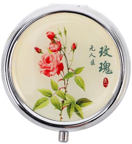 Veemoon Parfum Corporel Solide Parfumé Rose 12g Compact Portable pour Femmes et Filles Parfum Délicat Longue Durée Usage Corps et Vêtements