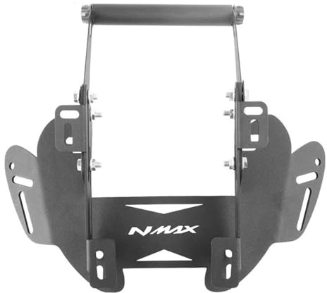 Staffa Supporto Per Navigatore Per Moto Per Yamaha NMAX155 125 V2 2020-2024 Traversa Porta Smartphone Avanzata Modificata Piastra Di Navigazione(Titanio)
