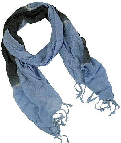 GURU SHOP Handgewebtes Baumwolltuch mit Tribalmuster, Blockdruck Webschall - Flieder, Herren/Damen, Baumwolle
