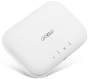 Alcatel Link Zone - Módem móvil 4G, LTE (Cat.7), WiFi, Hotspot hasta 32 usuarios, batería de 2150 mAh, Color Blanco