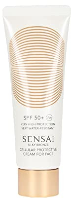 Sensai Silky Bronze Crema Facial Auto-Bronzeadora Spf50+ 50Ml