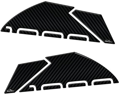 Resin Bike Adesivi Moto Compatibile con Suzuki GSX-S 1000 GT 2022-2025. Protezioni Laterali Serbatoio da Urti e Graffi. Coppia Adesivi 3D Resinati Lato Destro e Sinistro