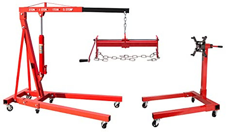 otgerlensker products Motorkran 2 t und Balancierer und Motorständer 567 KG