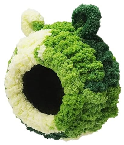 NURCIX Papageien Nest Plüsch Haus Vogelkäfig Warmnest Kleine Haustier Hamster Winternest Vögel Nest Haus Kleine Vögel Käfig Zubehör Papageien Käfig Zubehör Für Große Vögel