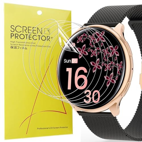 Blueshaweu Schutzfolie Kompatibel mit RifePhi 2024 SmartWatch 1,39'' A51, HD klar Flexible TPU Displayschutzfolie [6 Stück] Kompatibel für RifePhi A51 SmartWatch 1,39'' (transparent)