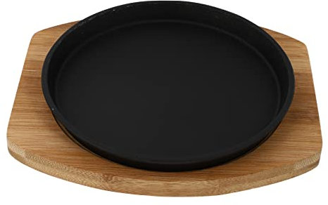 MAGICLULU Placa De Parrilla Teppanyaki Sartén Para Carne De Hierro Fundido Fácil De Limpiar