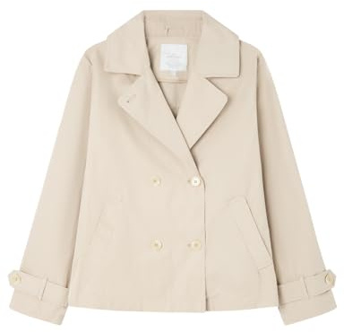 Springfield Abrigo para Mujer Beige XS
