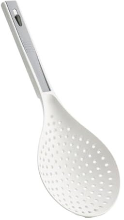 WUTIANBAO Scolapasta Schiumarola Scolapasta Multifunzionale in Plastica con Manico Resistente al Calore Adatto for Utensili da Cucina Colapasta Scola Pasta(Grün)