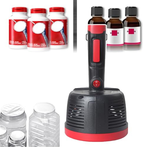 Machine Portative De Scellage De Capsules De Bouteilles, Thermoscelleuse À Induction Électromagnétique Pour Feuilles D'aluminium, Pour Capsules De Bouteilles En Plastique/verre, Réglage À 3 Vitesses