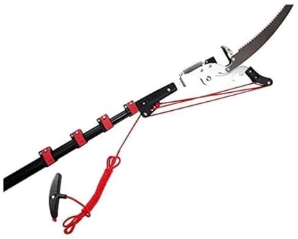 Pole Pruning Saw, Pack of 2 Telescopic Pole Saw and Pruning Saw 18 ft Aluminum and Steel